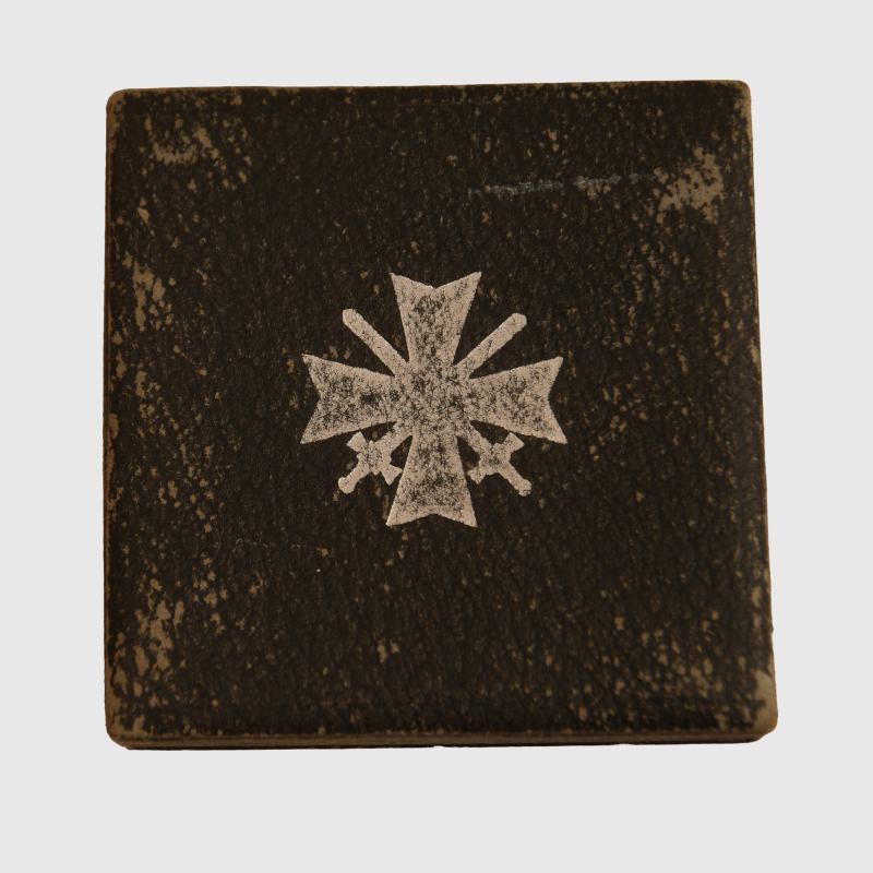 GERMAN WWII WAR SERVICE CROSS 1st CLASS WITH SWORDS CASED.