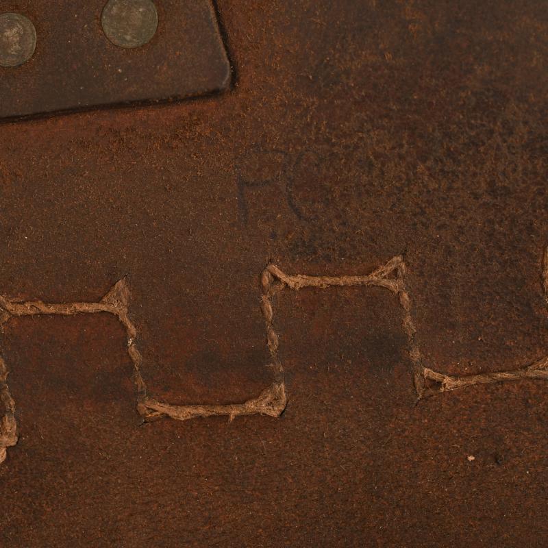 BRITISH WWI WEBLEY NAVAL EQUIPMENT AMMUNITION POUCH.