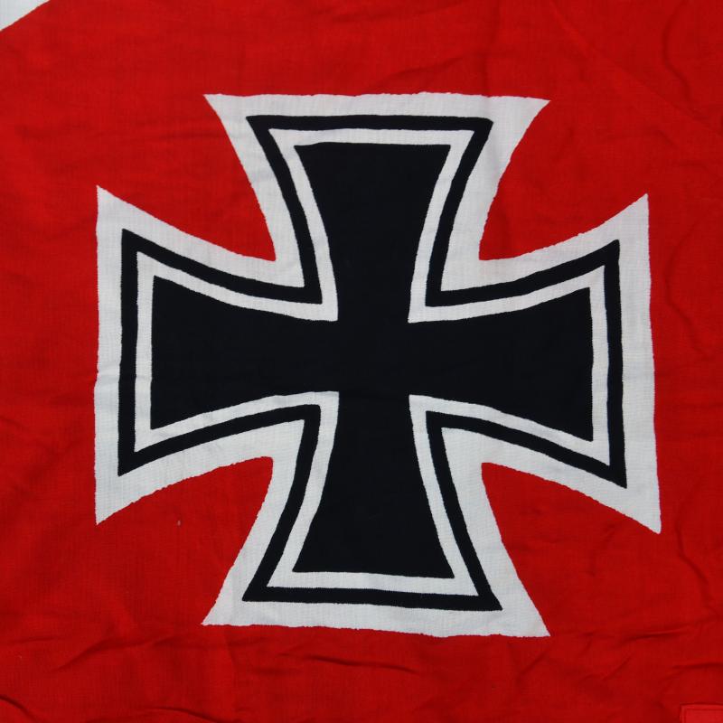 GERMAN WWII KRIEGSMARINE BATTLE FLAG.
