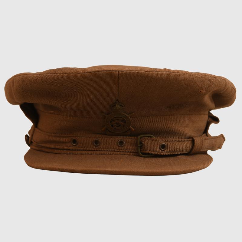 BRITISH WWI OFFICERS GOR BLIMEY TRENCH CAP.