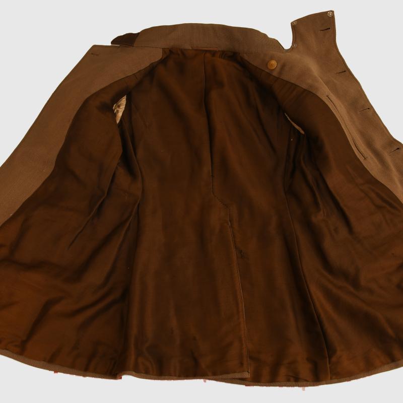 BRITISH WWI ROYAL FLYING CORPS OFFICERS PLASTRON FRONTED TUNIC.