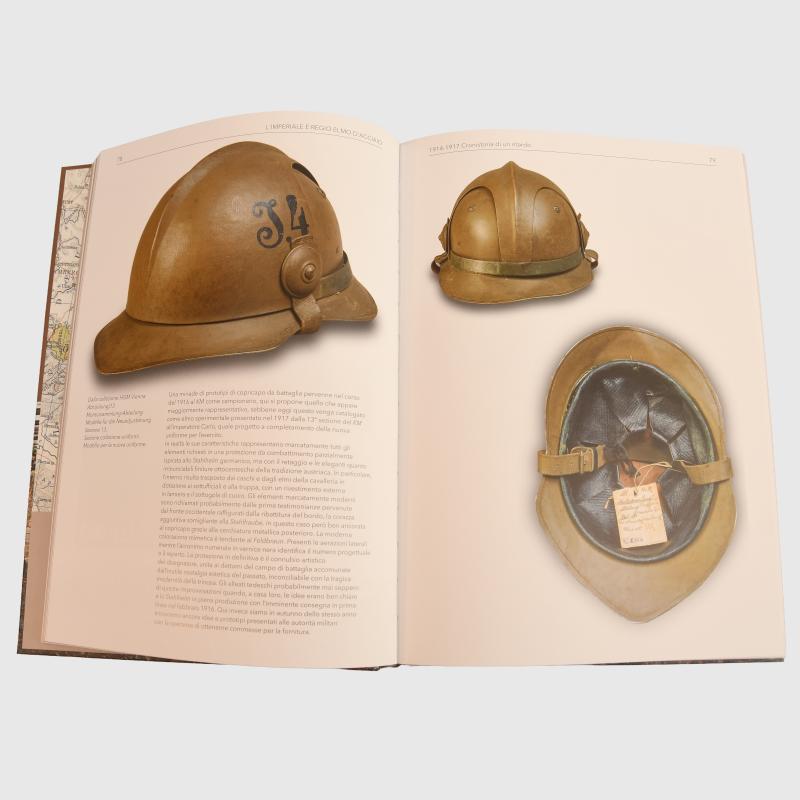 AUSTRIAN WWI 2 VOLUME WORK ON AUSTRIAN HELMETS.