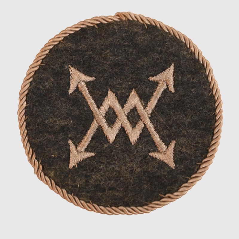 GERMAN WWII LUFTWAFFE TELEPHONE OPERATOR NCO ARM BADGE.