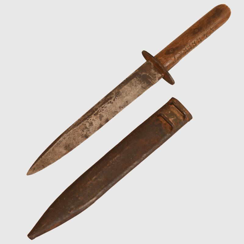 AUSTRIAN WWI AUSTRIAN, HUNGARIAN TRENCH KNIFE.