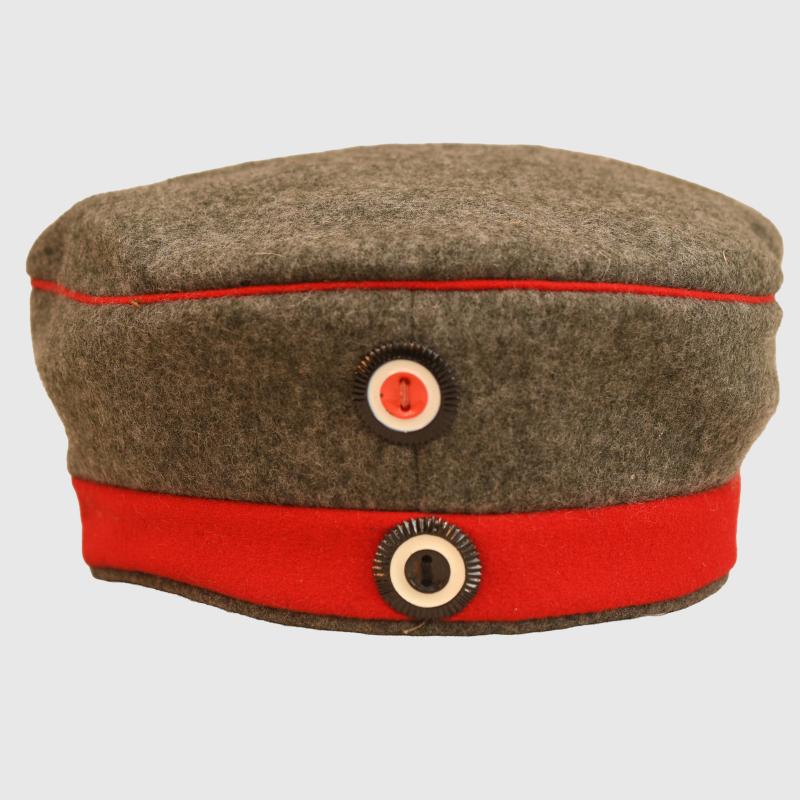 GERMAN WWI PRUSSIAN FELDMUTZE NEAR MINT.