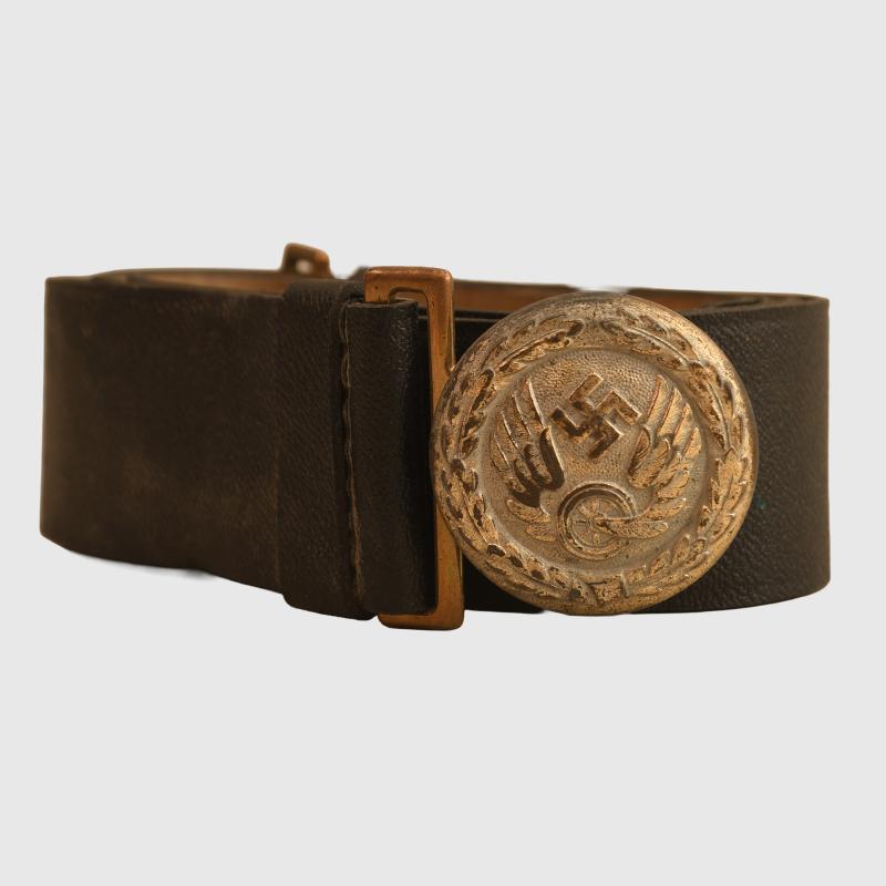 GERMAN WWII BAHNSCHUTZ  RAILWAY OFFICIALS BELT AND BUCKLE.