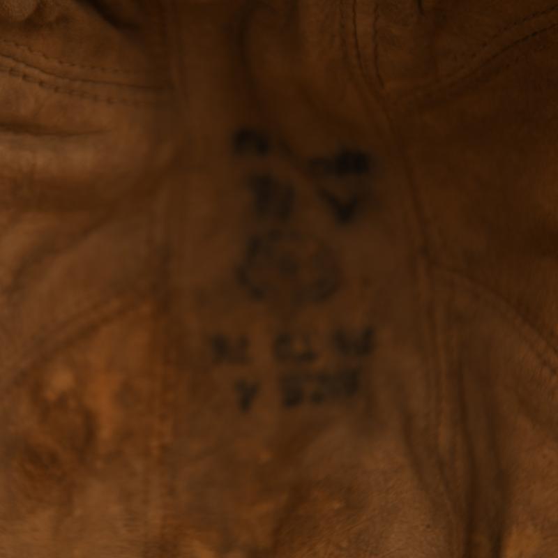 BRITISH WWII RAF B TYPE FLYING HELMET.