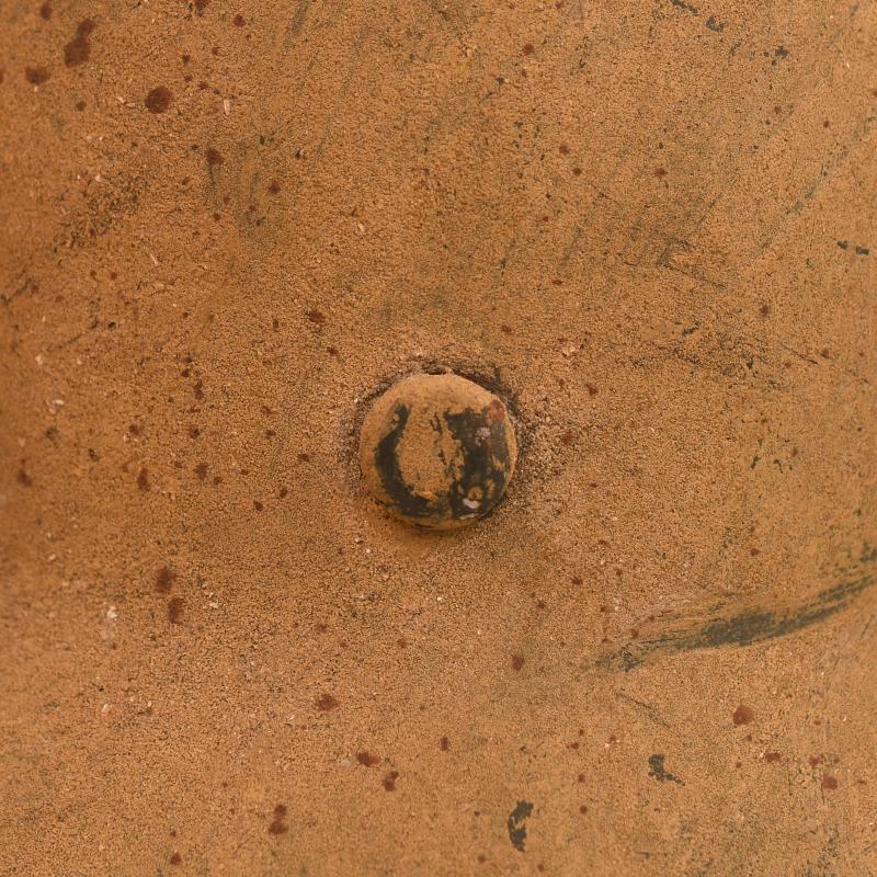 GERMAN WWII TROPICAL M.40 COMBAT HELMET.