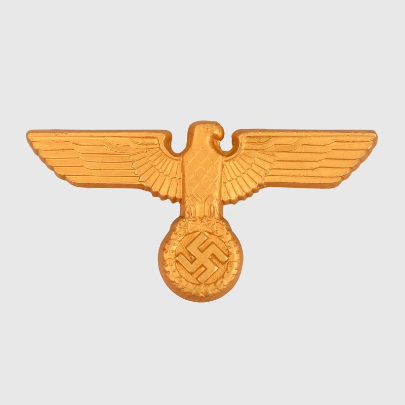 GERMAN WWII POLITICAL LEADERS VISOR CAP EAGLE.