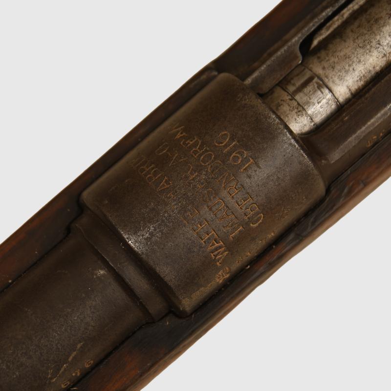GERMAN WWI GEW98 1916 DATED RIFLE, DE-ACTIVATED.