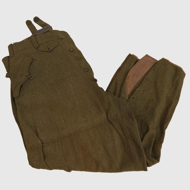 GERMAN WWII ENLISTED RANKS BREECHES.