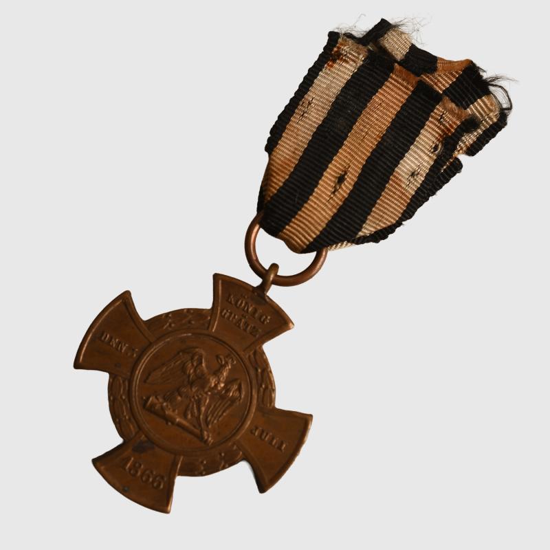 GERMAN WWI HANNOVER BATTLE OF LANGENSALZA MEDAL.