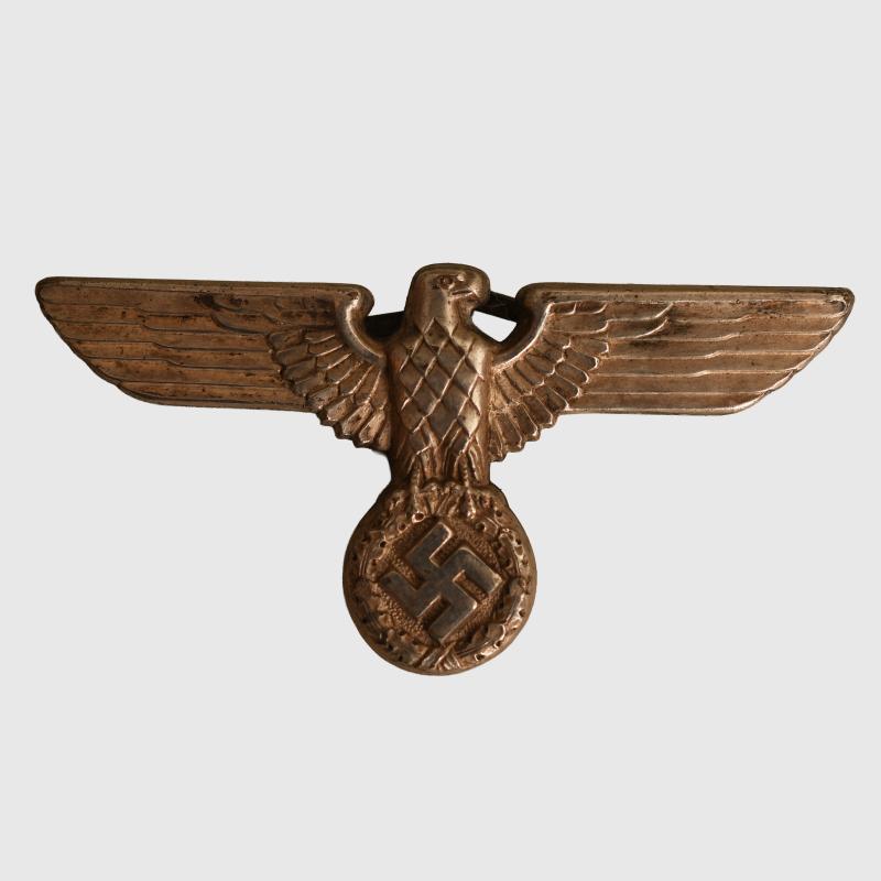 GERMAN WWII POLITICAL CAP EAGLE.