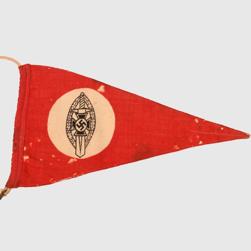 GERMAN WWII NSKOV CAR PENNANT.