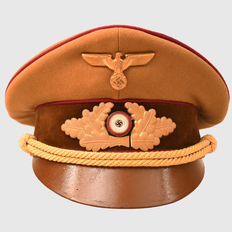 GERMAN WWII NSDAP GAULEITUNG OFFICIALS CAP.