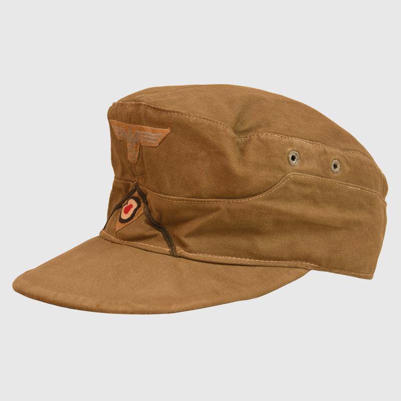 GERMAN WWII AFRIKAKORPS M40 FIELD CAP FOR PIONEERS.