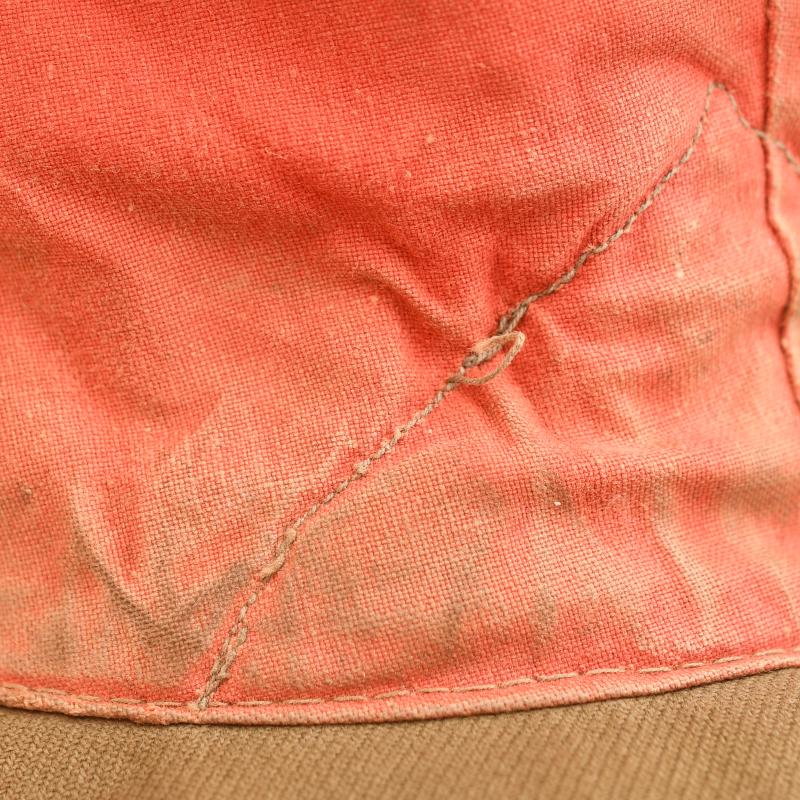 GERMAN WWII AFRIKAKORPS M40 FIELD CAP FOR PIONEERS.