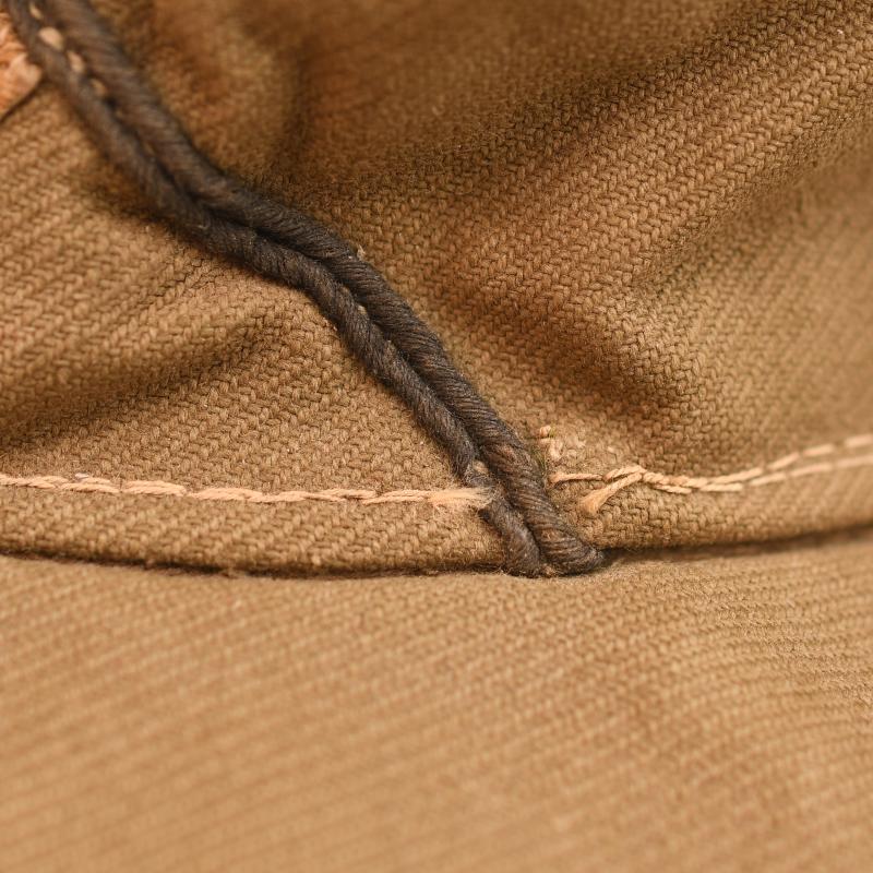 GERMAN WWII AFRIKAKORPS M40 FIELD CAP FOR PIONEERS.