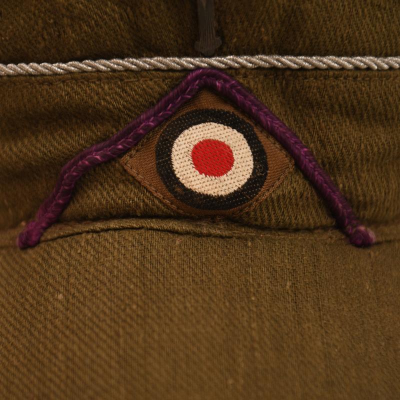 GERMAN WWII AFRIKAKORPS CHAPLAINS M.40 VISORED FIELD CAP.