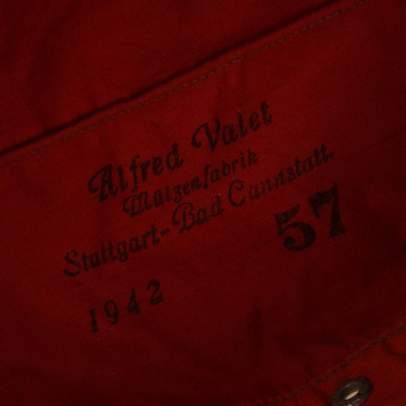 GERMAN WWII AFRIKAKORPS CHAPLAINS M.40 VISORED FIELD CAP.