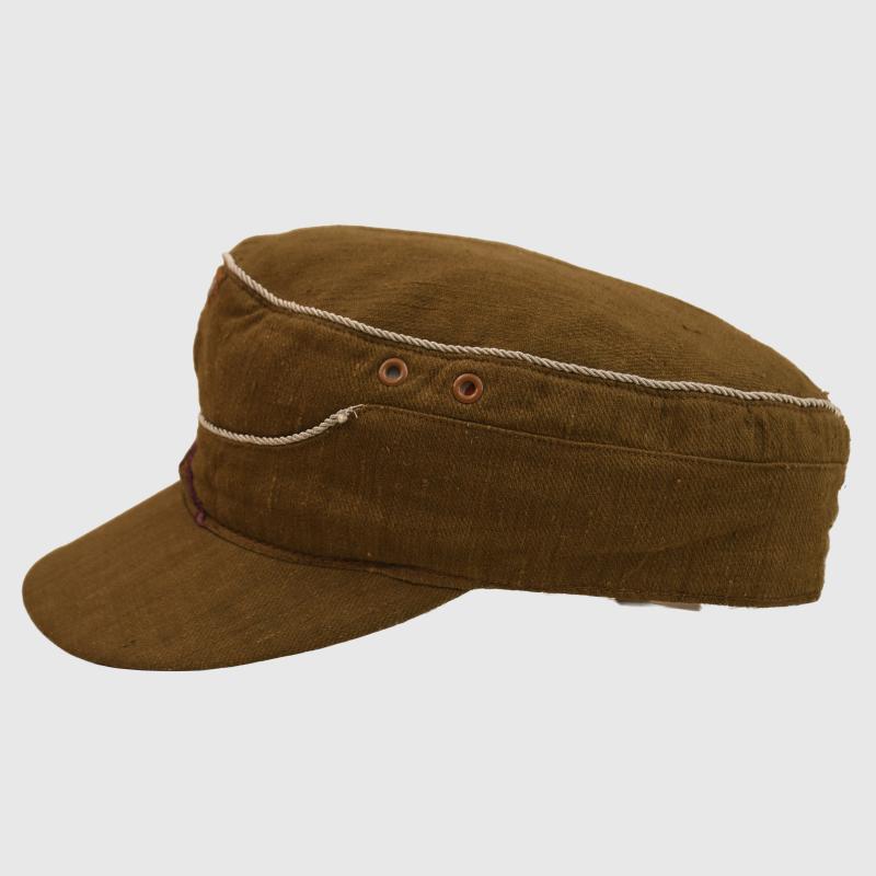 GERMAN WWII AFRIKAKORPS CHAPLAINS M.40 VISORED FIELD CAP.