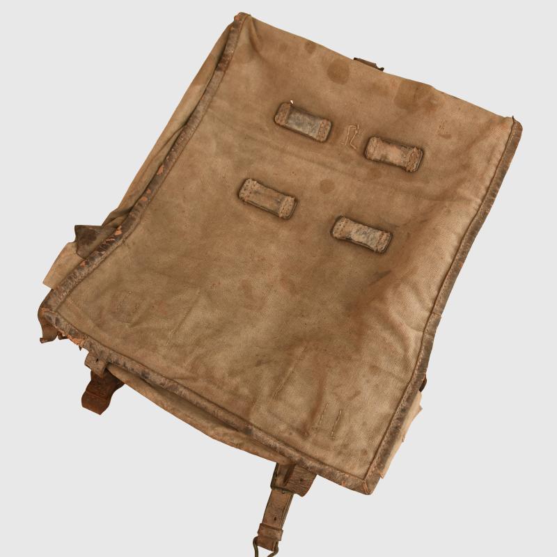GERMAN WWI ALL CANVAS BACK PACK.