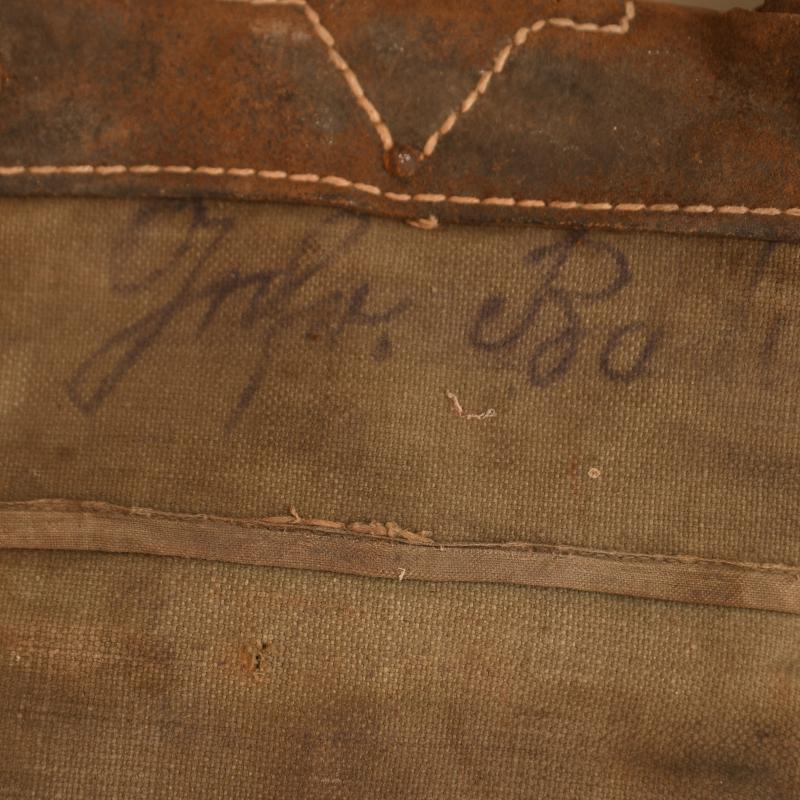 GERMAN WWI ALL CANVAS BACK PACK.