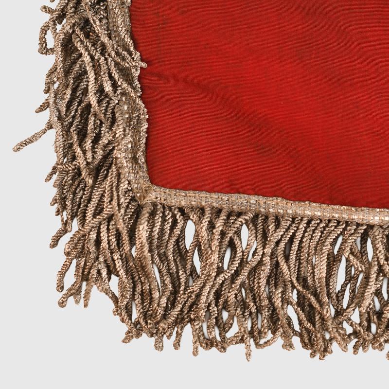 GERMAN WWII LUFTWAFFE FLAK REGIMENT TRUMPET BANNER.