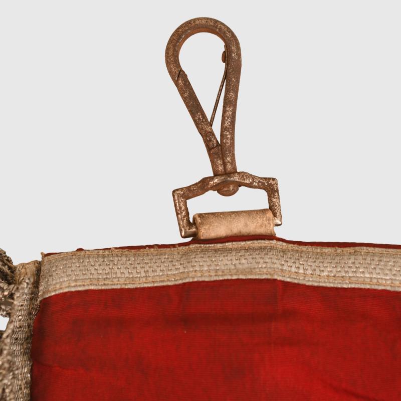 GERMAN WWII LUFTWAFFE FLAK REGIMENT TRUMPET BANNER.