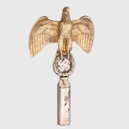 GERMAN WWII DEUTSCHLAND ERWACHE CAVALRY BANNER TOP.