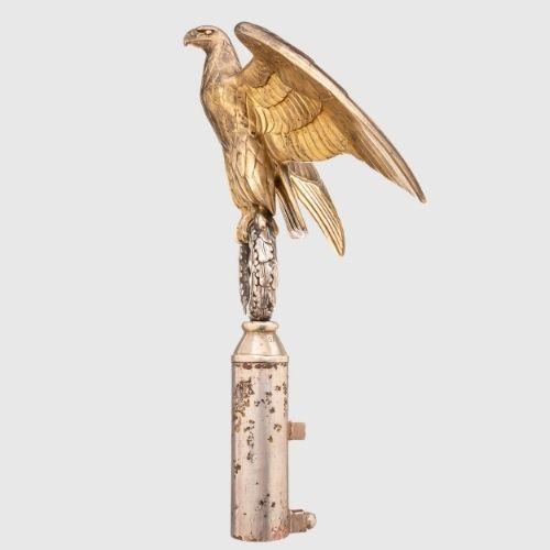 GERMAN WWII DEUTSCHLAND ERWACHE CAVALRY BANNER TOP.