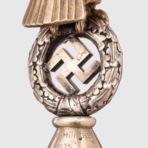 GERMAN WWII DEUTSCHLAND ERWACHE CAVALRY BANNER TOP.