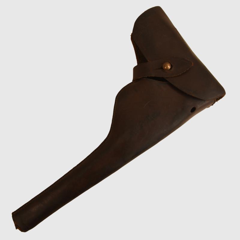 BRITISH WWI BRITISH MADE ARTILLERY LUGER HOLSTER.