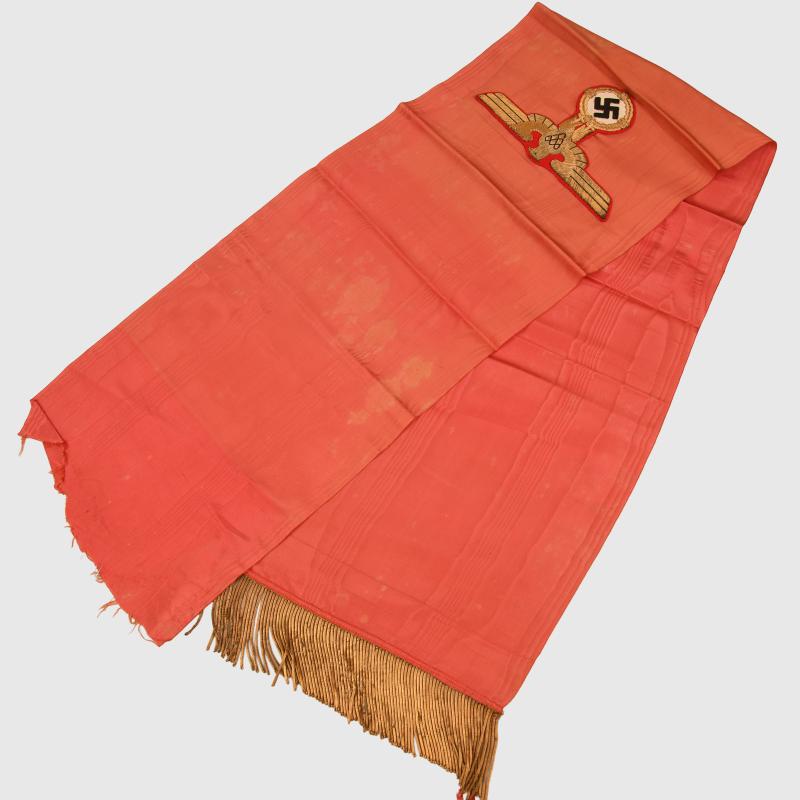 GERMAN WWII ADOLF HITLER WREATH RIBBON.