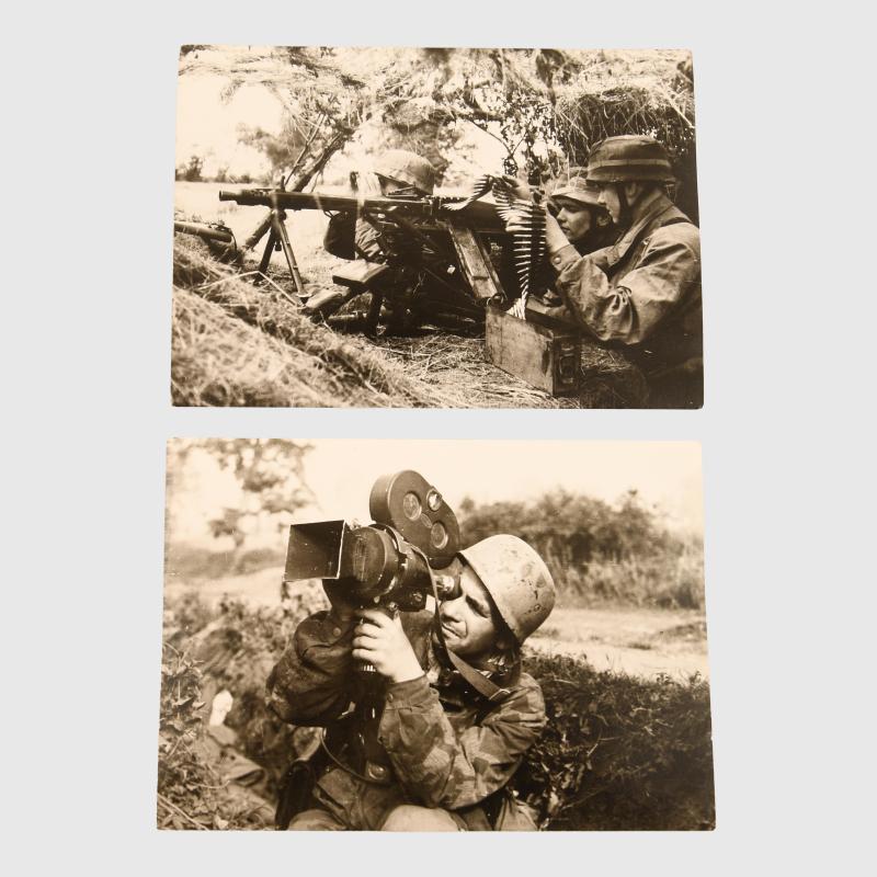 GERMAN WWII 8 PARATROOPER IMAGES FROM THE BUNDES ARCHIVE.