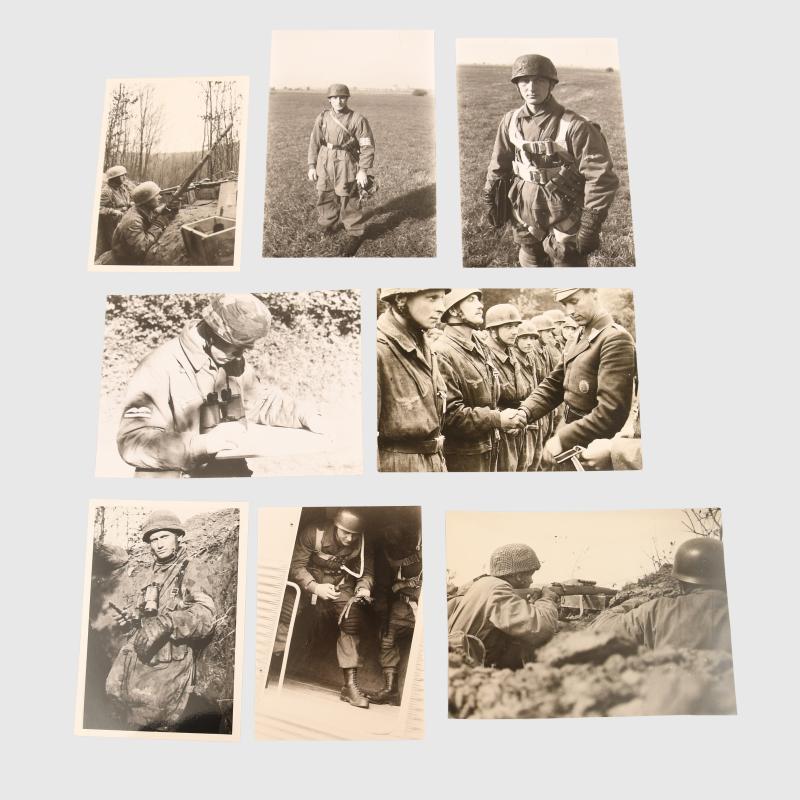 GERMAN WWII 8 PARATROOPER IMAGES.