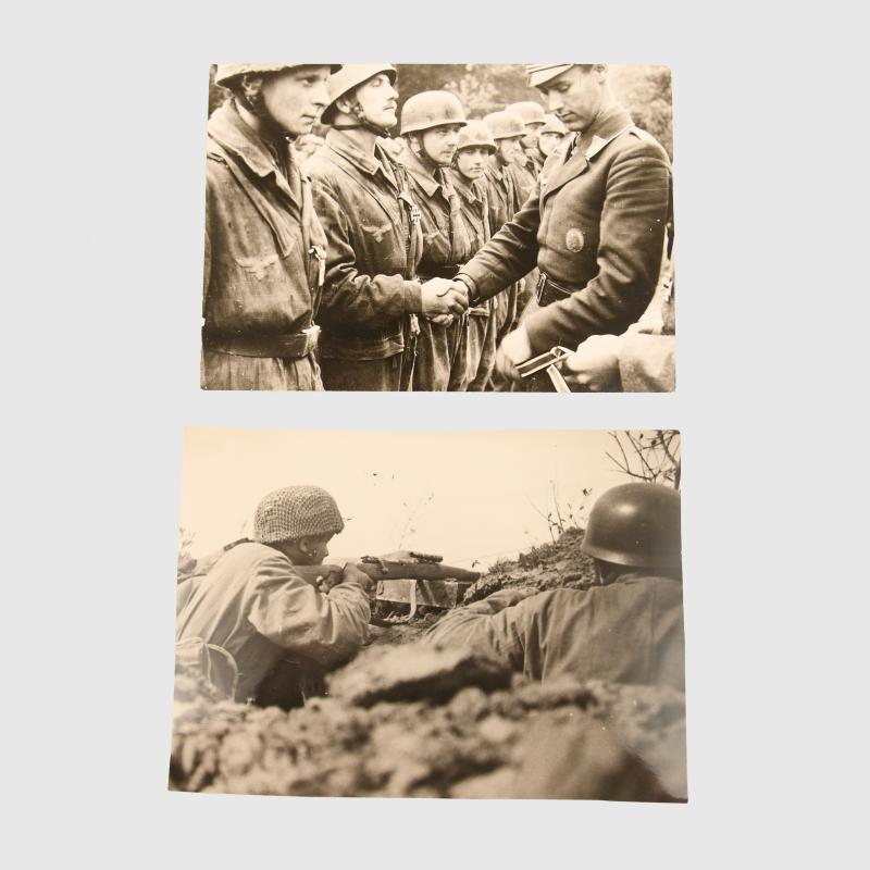 GERMAN WWII 8 PARATROOPER IMAGES.
