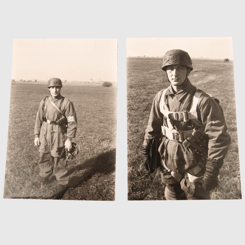 GERMAN WWII 8 PARATROOPER IMAGES.