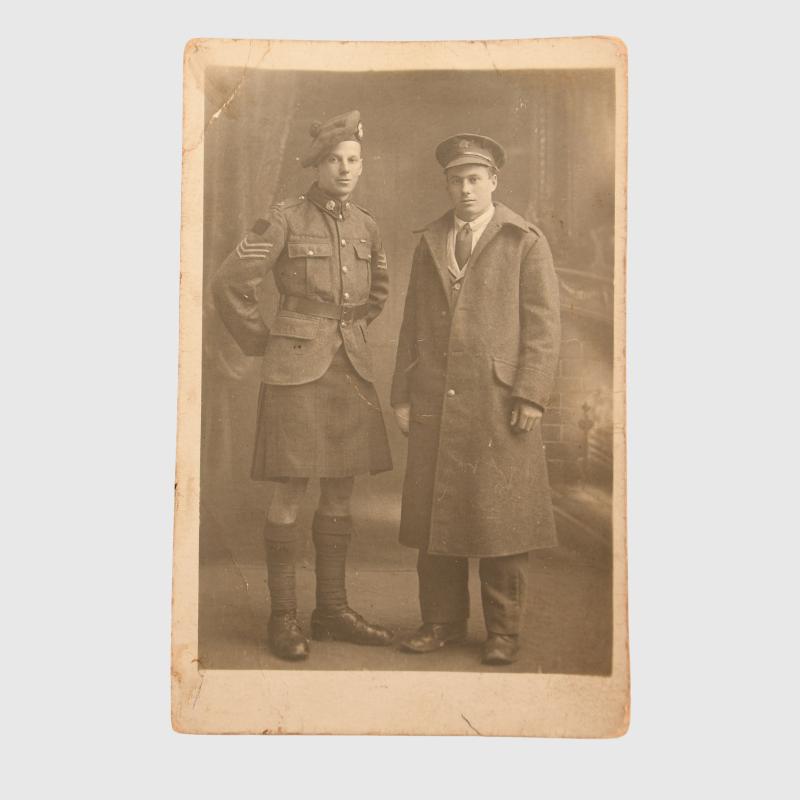 SCOTTISH WWI PHOTOGRAPHS.