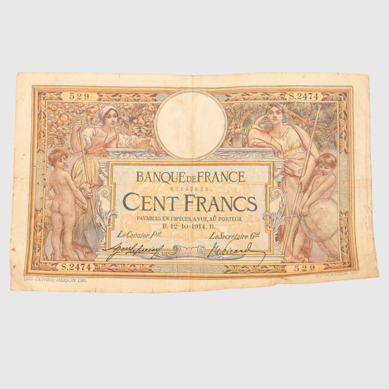 FRENCH WWI GROUPING OF SOLDIERS PERSONAL ITEMS.