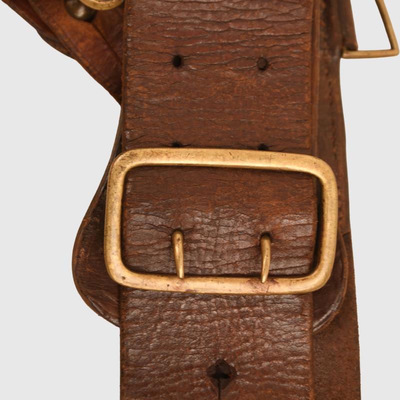 BRITISH WWI TRACY COWBOY TYPE REVOLVER HOLSTER.
