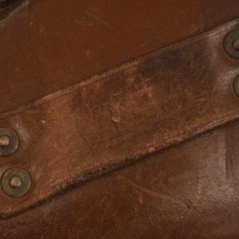 BRITISH WWI DATED NAVAL WEBLEY HOLSTER.