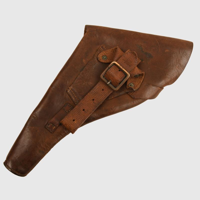 BRITISH WWI WEBLEY HOLSTER FOR THE 1914 EQUIPMENT.