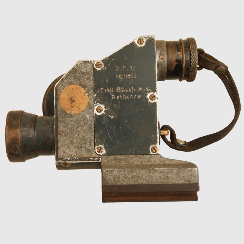 GERMAN WWI MAXIM 08 MACHINE GUN SIGHT, CASED.