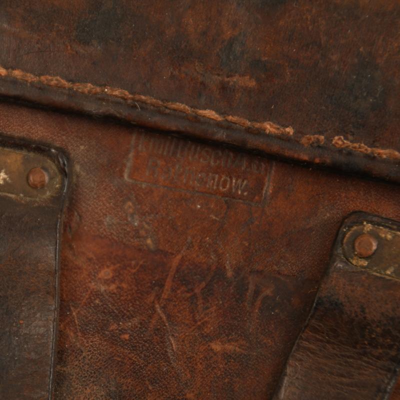 GERMAN WWI MAXIM 08 MACHINE GUN SIGHT, CASED.