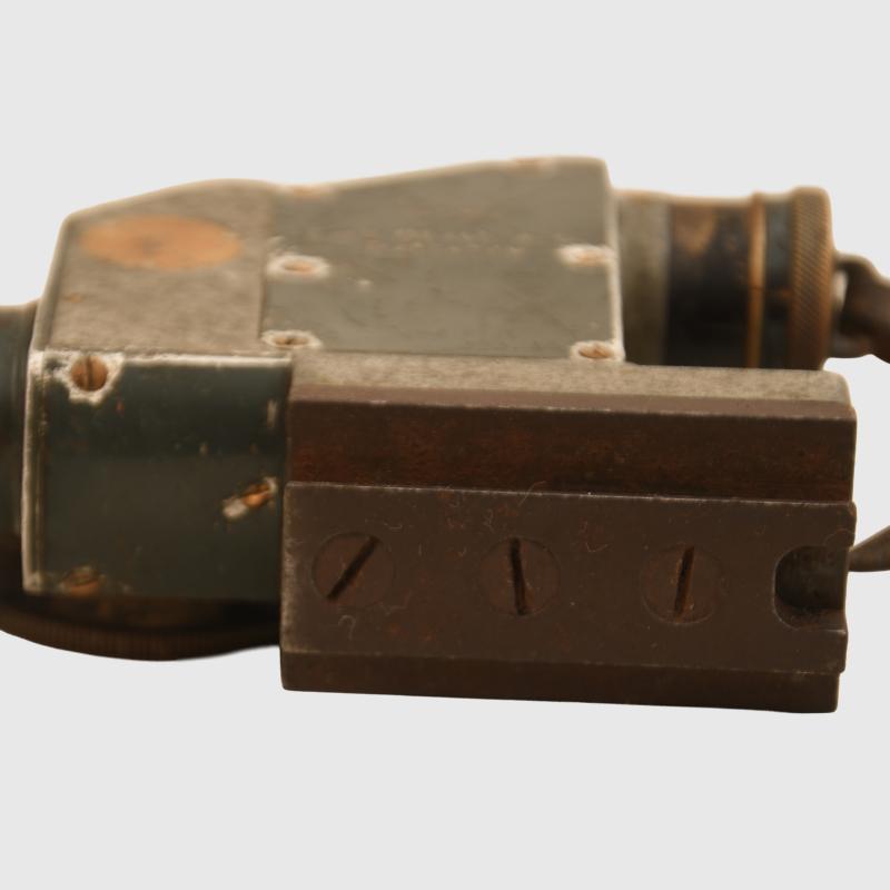 GERMAN WWI MAXIM 08 MACHINE GUN SIGHT, CASED.