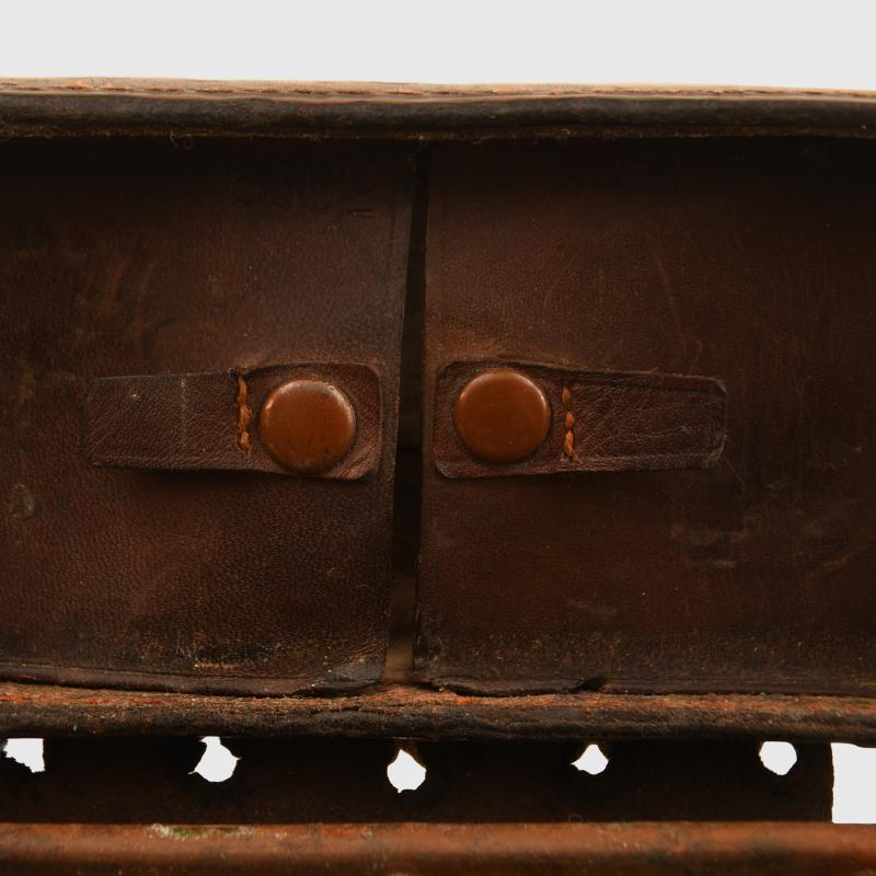 GERMAN WWI MAXIM 08 MACHINE GUN SIGHT, CASED.