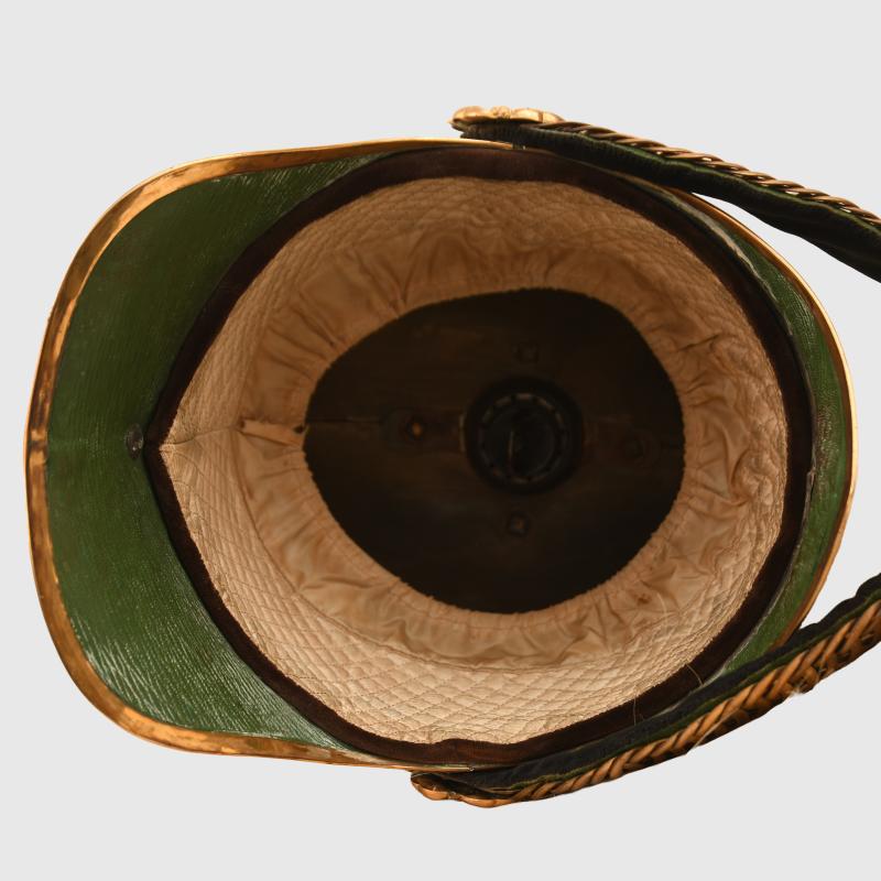 BRITISH 6TH INNISKILLING DRAGOONS OFFICERS 1871 PATTERN HELMET.