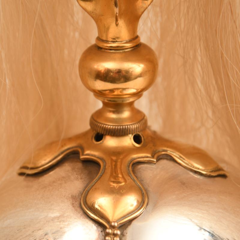 BRITISH 6TH INNISKILLING DRAGOONS OFFICERS 1871 PATTERN HELMET.