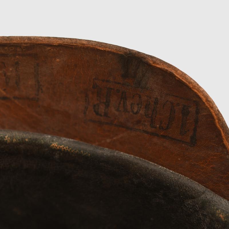 GERMAN WWI BAVARIAN ENLISTED CHEVAULEGER HELMET.